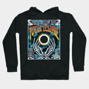 Total Eclipse 2024 Retro North American Concert Tour Gift For Men Women Hoodie